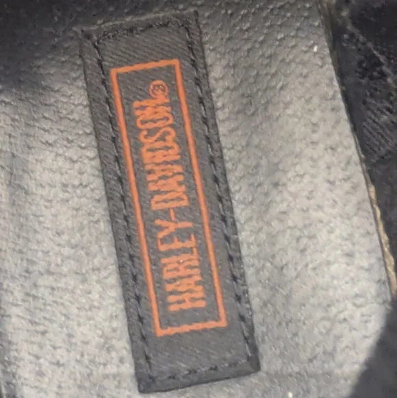 Vintage Size 11 Harley Davidson Leather Biker Boots - Picture 3 of 8